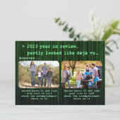 2022年レビュー家族の写真応援へ2023 シーズンカード (スタンド正面)