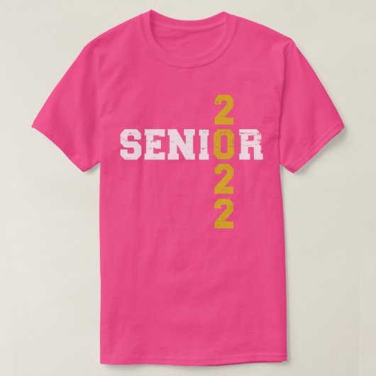2022年上級卒業クラス Tシャツ (デザイン正面)