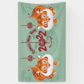 2022年中国の初のバナー 横断幕 (縦)