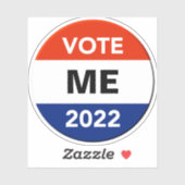 2022年中間選挙運動 シール (シート)