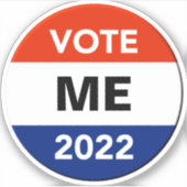 2022年中間選挙運動 シール (正面)