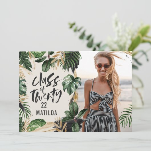 2022年写真の熱帯卒業モダン講座 招待状 (スタンド正面)