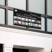 2022年写真コラージュの卒カスタム業クラス 横断幕 (ビルの外側)