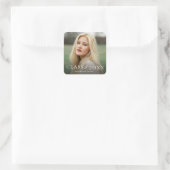 2022年写真卒業広場 スクエアシール (バッグ)