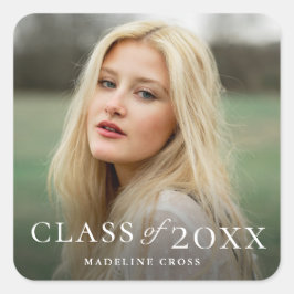 2022年写真卒業広場 スクエアシール