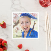 2022年写真卒業生のクラス スタンダードカクテルナプキン (インサイチュ)