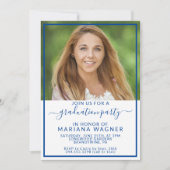 2022年写真高校卒業記念パーティーIのクラス 招待状 (正面)