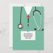 2022年医学部卒業パーティー 招待状 (正面)