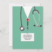 2022年医学部卒業パーティー 招待状 (正面)