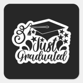 2022年卒業おめでとうの授業 スクエアシール