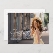 2022年卒業のフォトグラードクラスのスクリプト 案内ポストカード (正面/裏面)