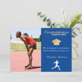 2022年卒業のブルートラックランナークラス 案内状 (スタンド正面)