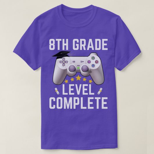 2022年卒業の第8級レベルの完全クラス Tシャツ (デザイン正面)