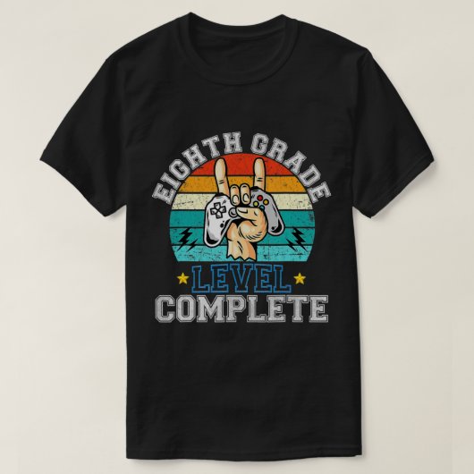 2022年卒業の第8級レベルの完全クラス Tシャツ (デザイン正面)