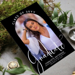 2022年卒業アーチフォトの卒業クラス 招待状