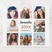 2022年卒業カスタム写真集 スパークリングワインラベル (シングルラベル)