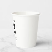 2022年卒業クラス名モダン称 紙コップ (左)