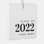 2022年卒業クリスマスのクモダンラス セラミックオーナメント (右)