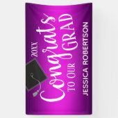 2022年卒業パーティークラス 横断幕 (縦)