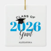 2022年卒業モダン生 セラミックオーナメント (裏面)