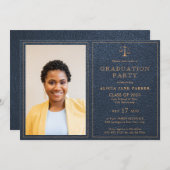 2022年卒業写真のロースクールエレガントクラス 招待状 (正面/裏面)