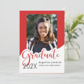 2022年卒業写真の発表 案内状 (スタンド正面)