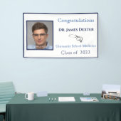 2022年卒業医学科聴診器 横断幕 (トレードショー)