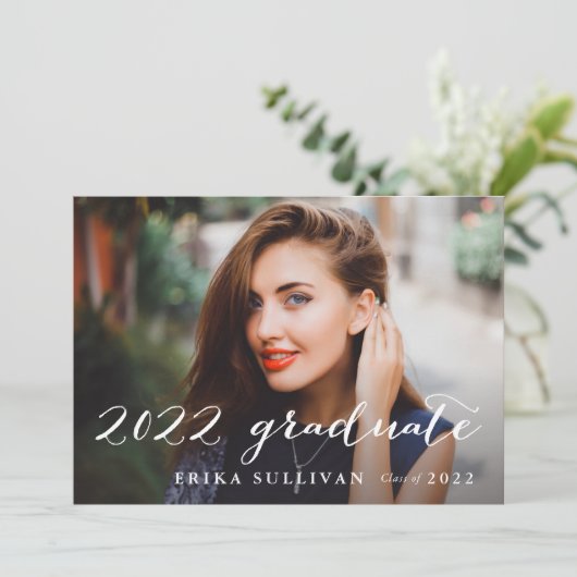 2022年卒業生脚写真卒業 招待状 (スタンド正面)