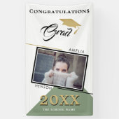 2022年卒業祝い大学院写真 横断幕 (縦)