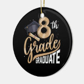 2022年卒業第8期卒業 セラミックオーナメント (左)