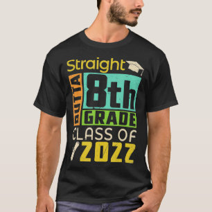 2022年卒業第8級ストレート Tシャツ
