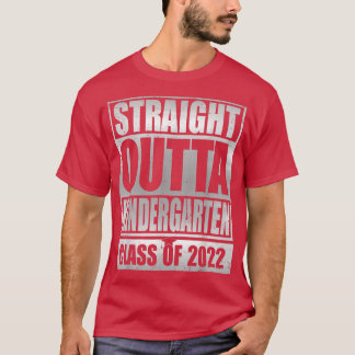2022年卒業者ストレートアウトタ幼稚園クラス Tシャツ