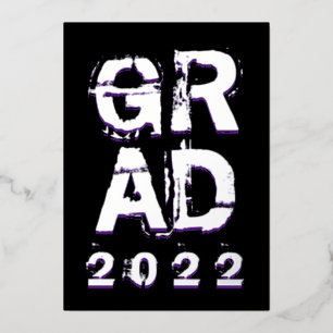2022年卒業表 箔シーズンカード