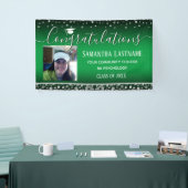 2022年卒業銀紙吹雪1枚写真 横断幕 (トレードショー)