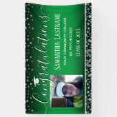 2022年卒業銀紙吹雪1枚写真 横断幕 (縦)