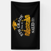 2022年卒業5年生 横断幕 (縦)