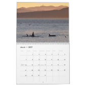 2022年南部住民キラークジラ暦 カレンダー (3月 2027)