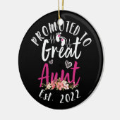 2022年叔母素晴らしベビー発表に昇格 セラミックオーナメント (左)