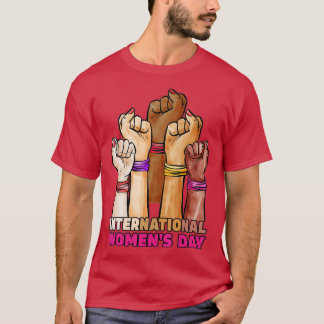 2022年国際的女性デー男女平等ブレア Tシャツ