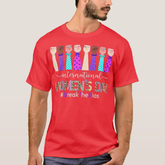 2022年国際的女性デー男女平等ブレア Tシャツ