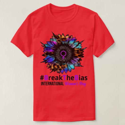 2022年国際的女性デー男女平等ブレア Tシャツ (デザイン正面)