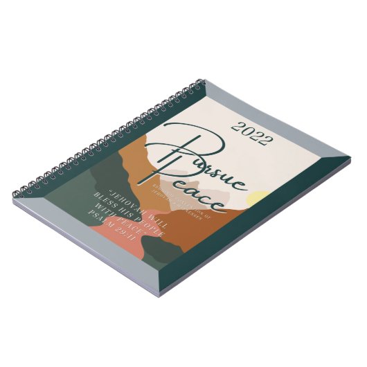 2022年地域条約 |平和を追求 |ノートブック ノートブック (左側)