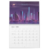 2022年夜の逆波合成波シチスケープ カレンダー (3月 2026)