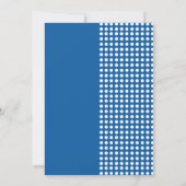 2022年大学院王室の写真青お知らせ 案内状 (裏面)