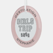 2022年女子旅カスタム ガラスオーナメント (正面左)