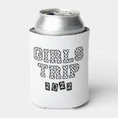 2022年女子旅 女子ウィークエンドバケーション 缶クーラー (缶正面)