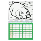 2022年子ども本カラフルカレンダースペインの カレンダー (3月 2027)