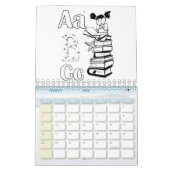 2022年子ども本カラフルカレンダースペインの カレンダー (2月 2026)