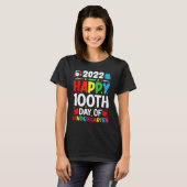 2022年幼稚園100日目先生学生 Tシャツ (正面フル)