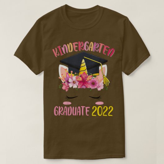 2022年度キッズ幼稚園大学院生カワイイUnic Tシャツ (デザイン正面)